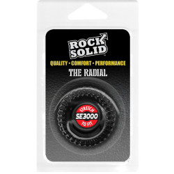 RockSolid by Doc Johnson Cockring The Radial 22mm Noir